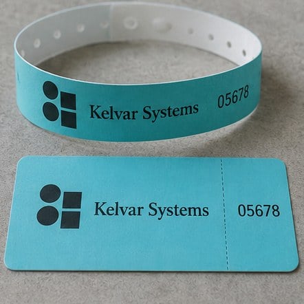 Wristband & Entry Tickets with custom branding